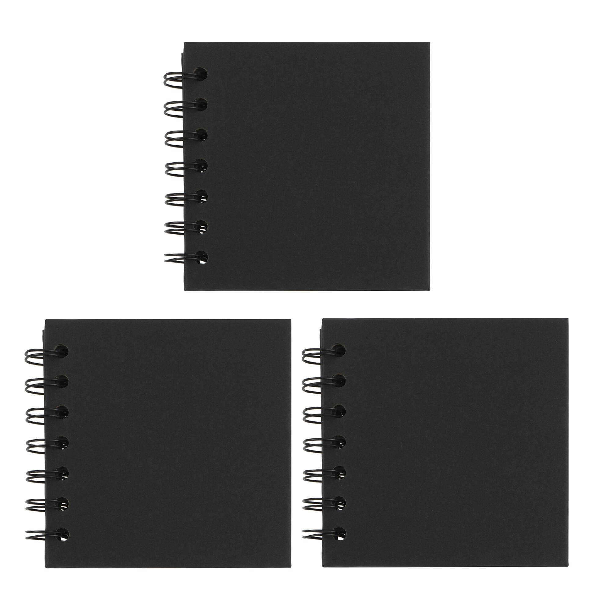 6 Packs: 3 ct. (18 total) 4" x 4" Spiral Bound Scrapbook Albums by Recollections